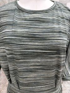 Striped Dolman Sleeve Top