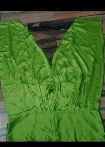 Green 💚 Satin Salwar
