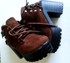 Brown Colour Shoes