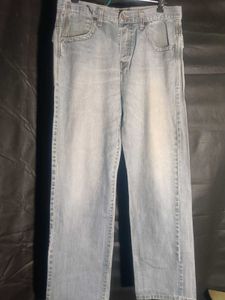 Light Wash Denim Jeans