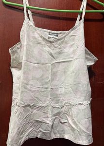 Shell Print Sleeveless Top