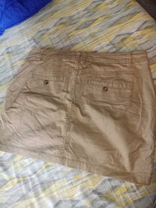 H&amp;M L.O.G.G Brand Khaki Skirt