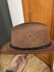 Brown cowboy Hat