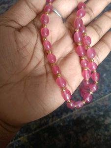 Baby Pink Real Stone Beads