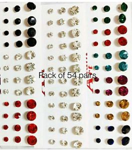 Metal Stud Earrings