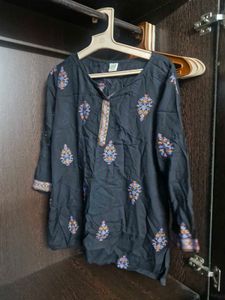 Black Short Kurti