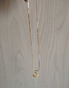 Gold Coin Chain - 24k Plated - 2 PCS