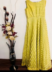 Lime Yellow Gown