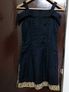 Elegant Black Off-Shoulder Dress