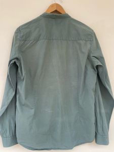 Highlander Slim Fit Grandad Collar Shirt