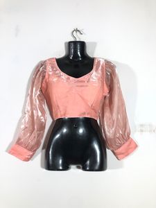 Peach Princess Cut Blouse (Women’s)
