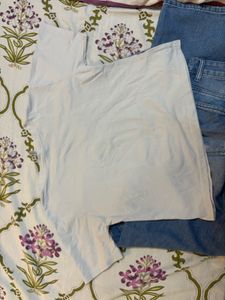 Cute Crop Oversized Tshirt
