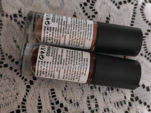 Miniso Nail Polish (Nude &amp; Chocolate Brown)