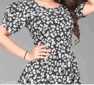 Elegant Black Floral Maxi Dress