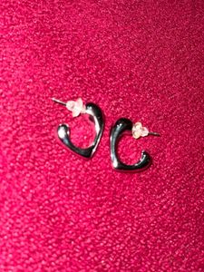 Silver Tone Geometric Earrings