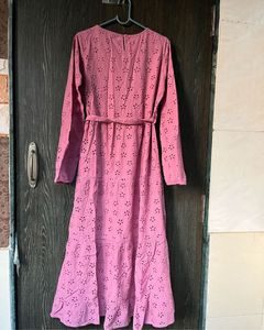 Midi Dress With Belt