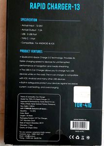 Toreto Rapid Charger 13-410, Qualcomm Certified 3