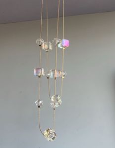 Crystal Cube Necklace