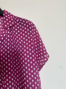 Polka casual shirt 🌸