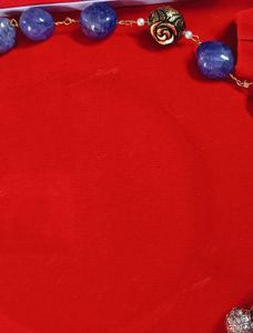 Blue Beaded Necklace