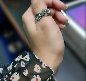 New Beautiful Oxidized Ring For Girls💟