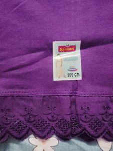 Purple Underskirt with Lace