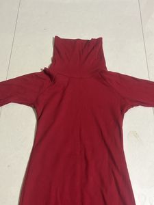 Very Beautiful Red Dress Full Sleve