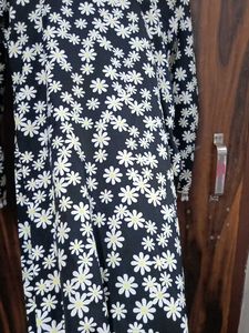 Floral Print Long Sleeve Dress