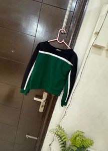 Stylish Green Tracksuit Set