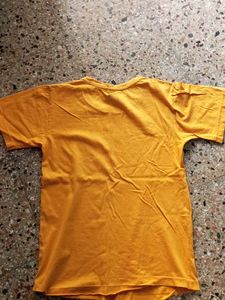 Cotton Yellow Us T-shirt