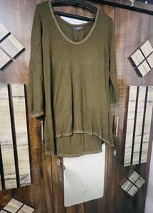 Olive Green Top
