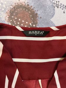 Striped Burgundy Top