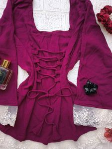 Corset Back Pinteresty Kurti🌸