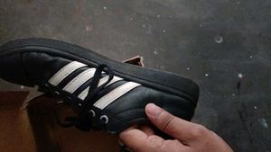 Sparx Black Sneakers