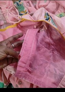 Desiner Bollywood Saree With Designer Blouse