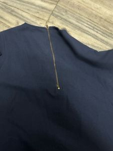 Elegant Navy Blue Top