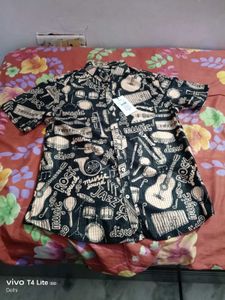 Shein india Brand New Shirt For men Black