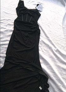 Brand New (Savana) Corset Quilted  Bodycon Dress