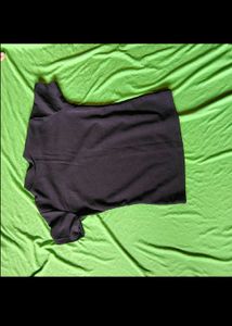 Korean Black Top And Blac Dress