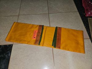 Men&#39;s Yellow Dhoti For Pooja