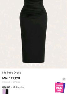 Savana Tube Midi Dress Sweetheart Neck