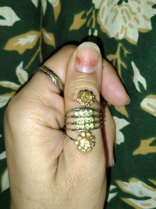 Multicolored Finger Ring