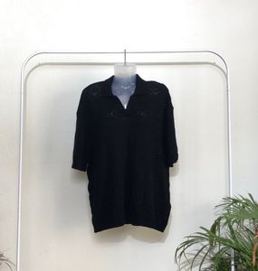 H&amp;M New Black Knitted T-Shirt(Women’s)