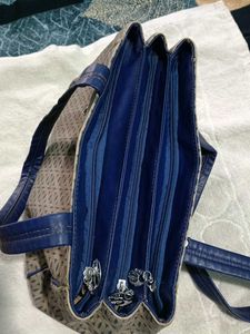 Vintage Patterned Tote Bag