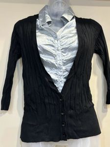 ONLY( Branded) Black Light Woollen TOP