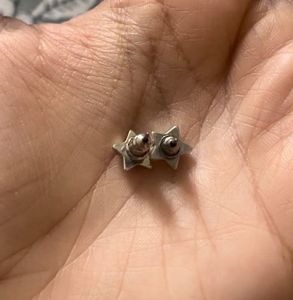 Silver Star Studs