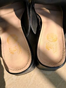 Korean Mule Leather Heel
