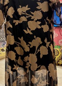 Floral Print Maxi Dress