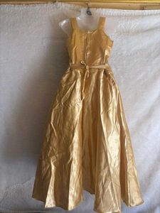 Elegant Gold Dress