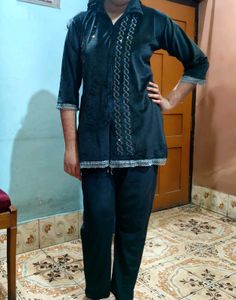 velvet coard set black